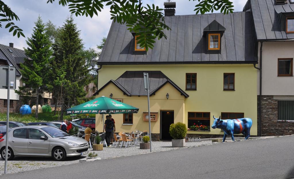 Penzion U Snehulaka Boží Dar Zewnętrze zdjęcie